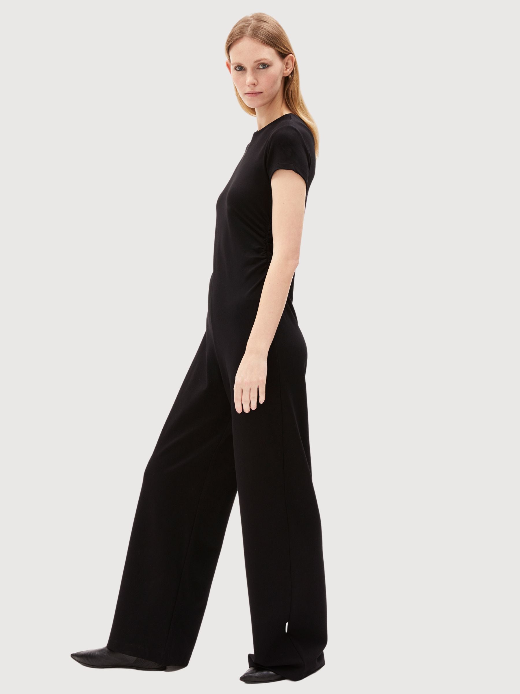 Dulciaa Black Jumpsuit | Armedangels