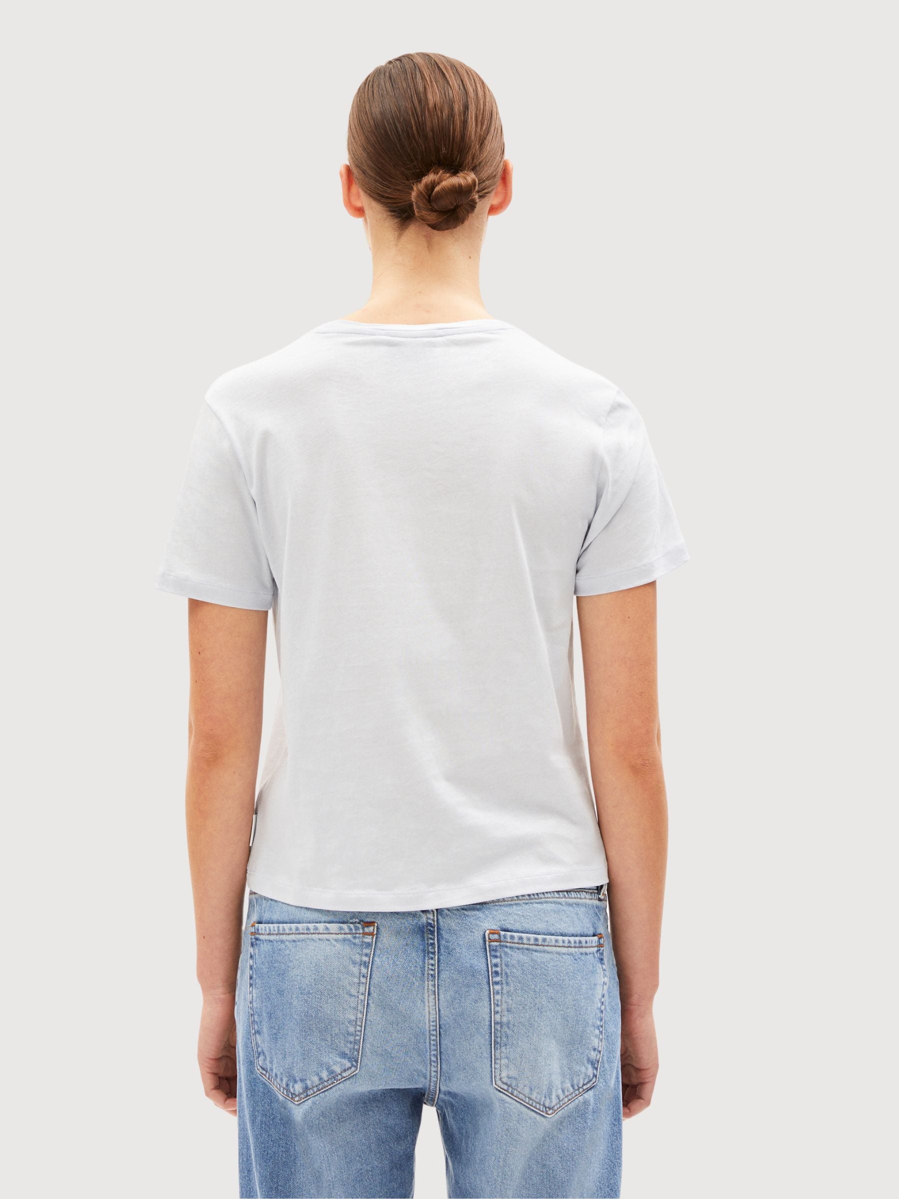 Maarla Opaal White T-shirt Woman | Armedangels