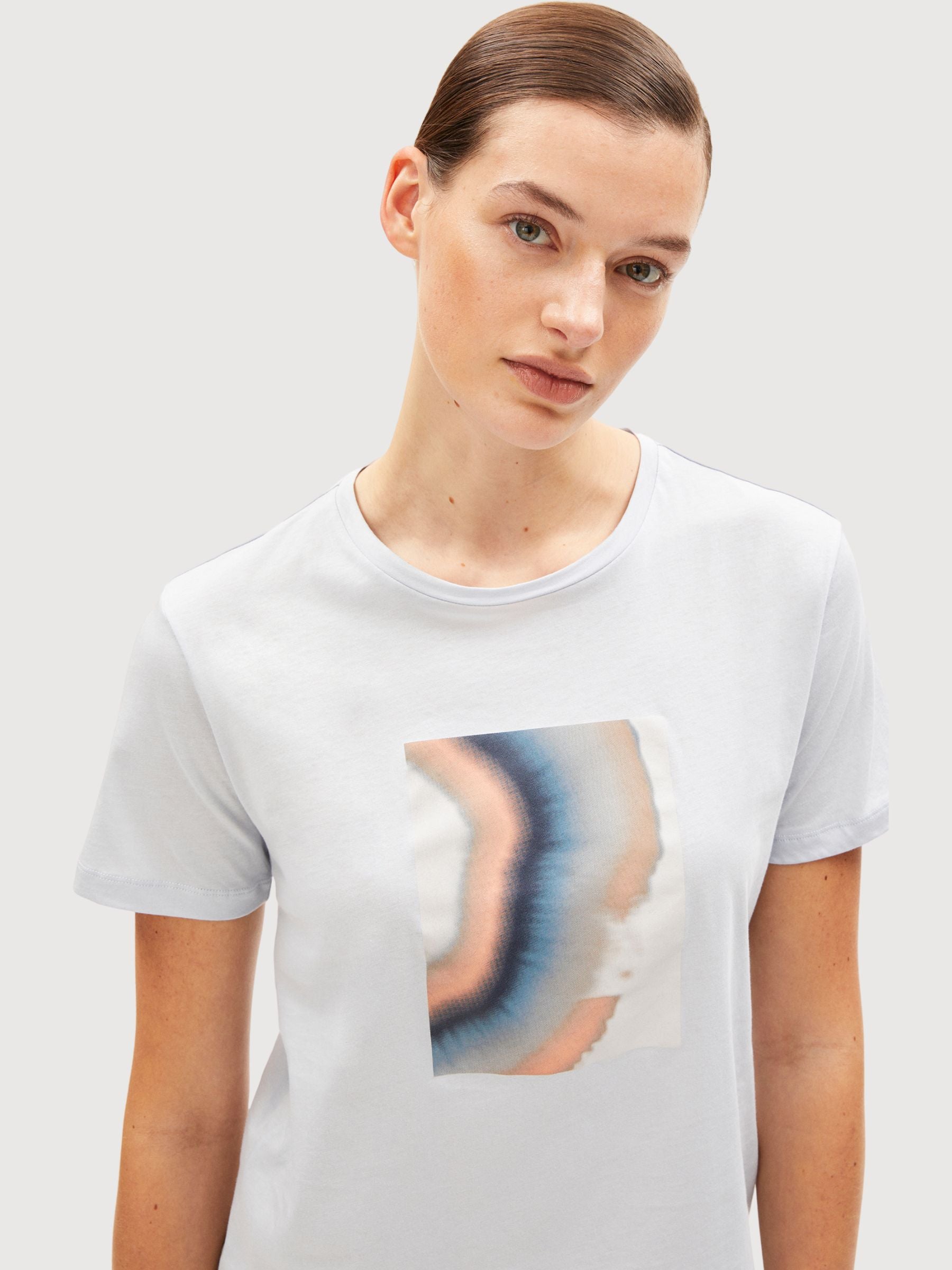 Maarla Opaal White T-shirt Woman | Armedangels