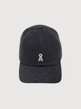 Yenaas Bold Denim Cap Grigio scuro  | Armedangels