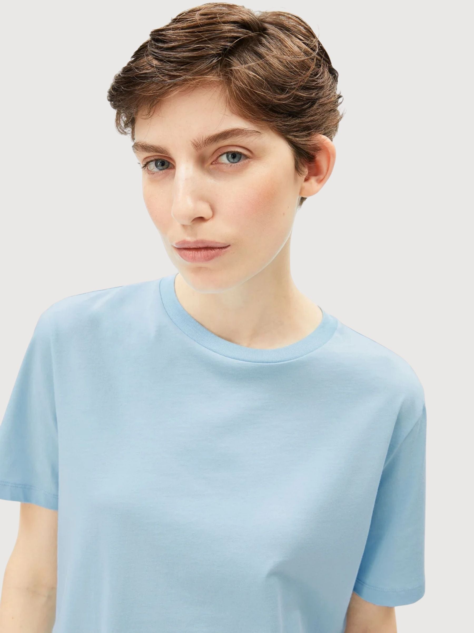 Lualaa Blue Glow Damen-T-Shirt | Armedangels