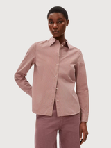 Bluse Louilaa Gestreift Dunkelrot | Armedangels