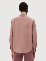 Bluse Louilaa Gestreift Dunkelrot | Armedangels