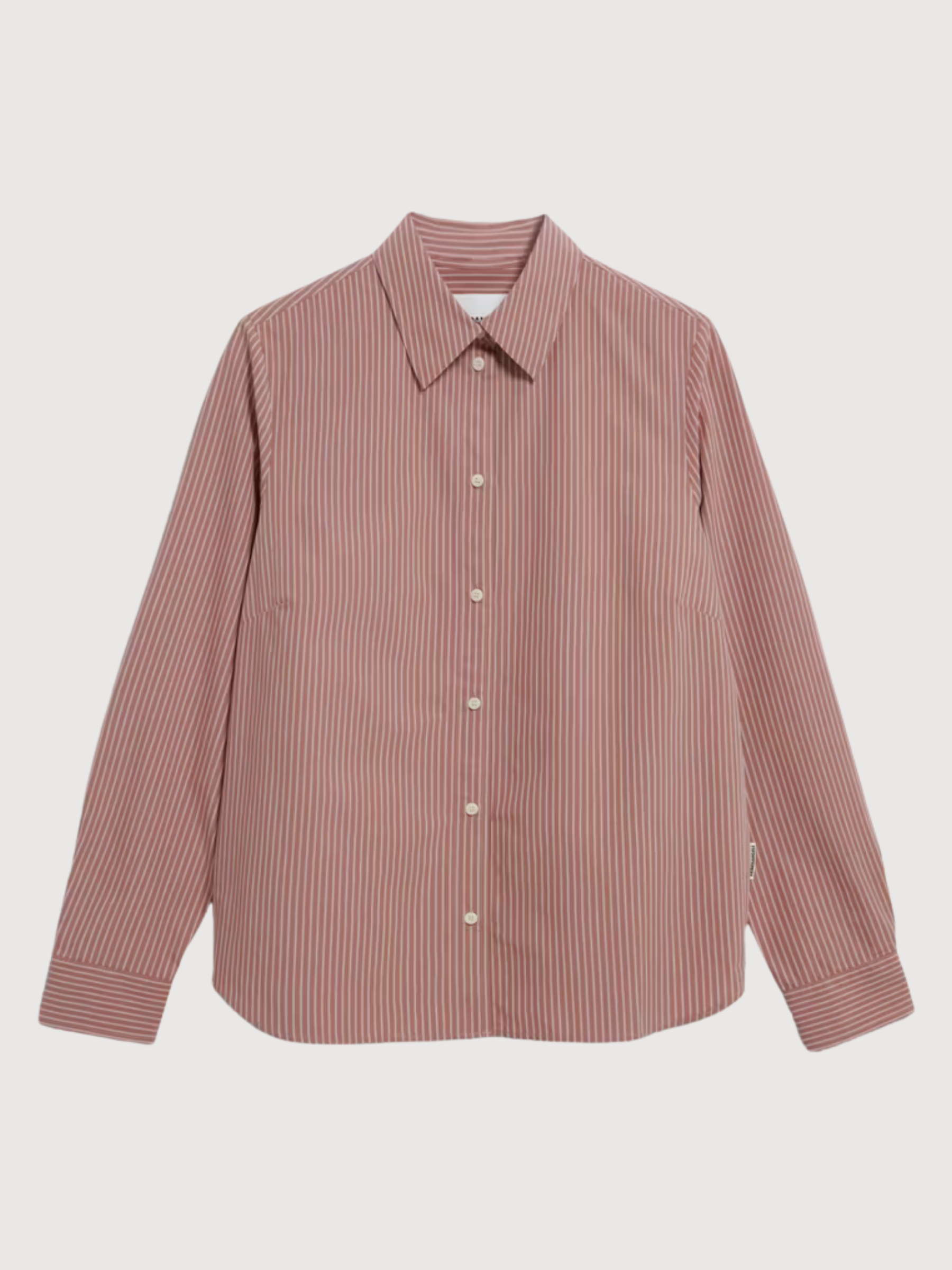 Blusa Louilaa a righe rosso scuro | Armedangels