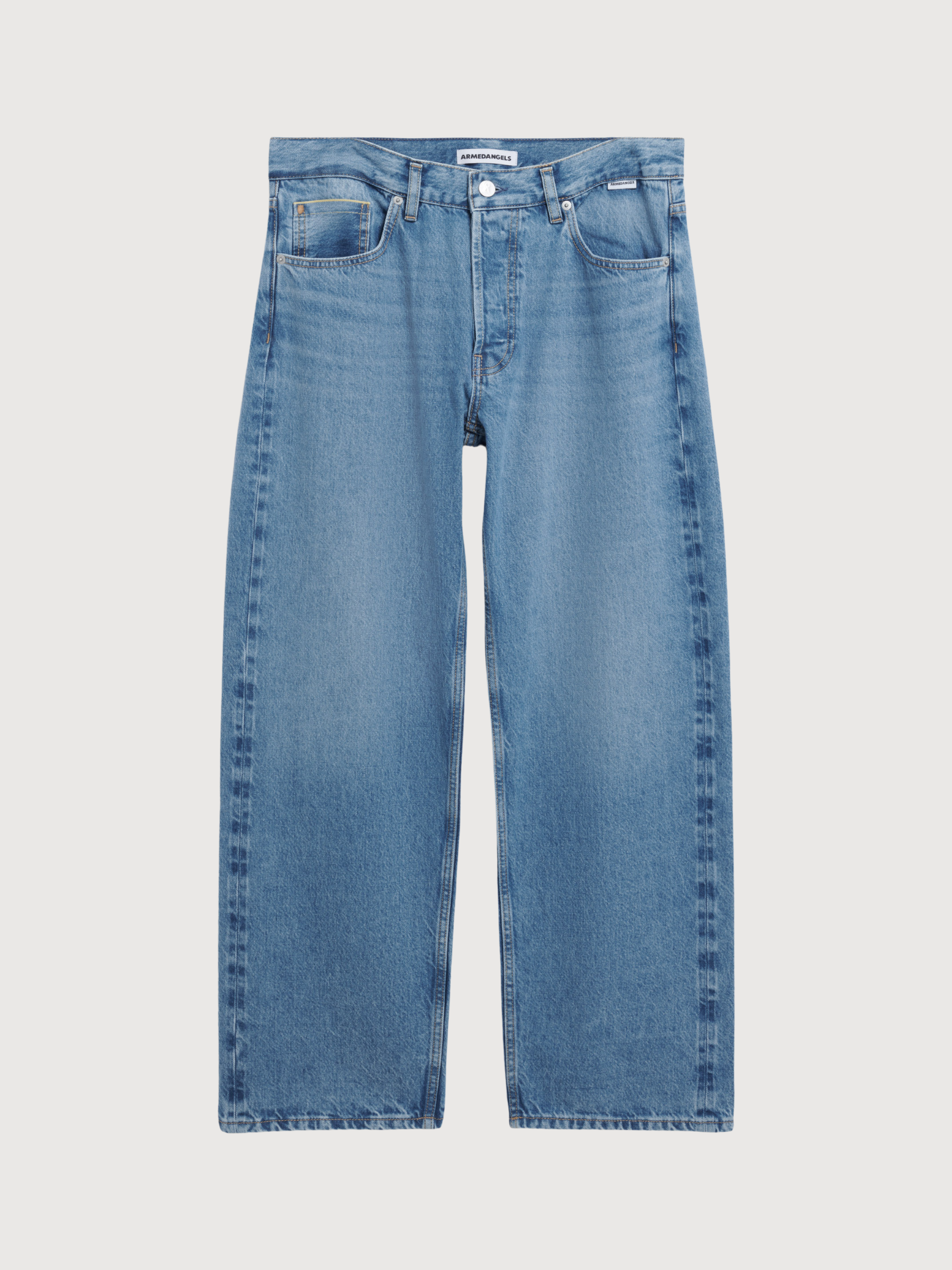 Jeans Aary Blu Uomo Cotone | Armedangels