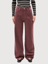 Enijaa Jeans Dark Berry Recycled Cotton | Armedangels