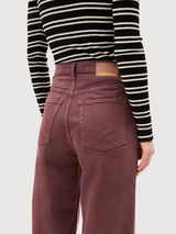Enijaa Jeans Dark Berry Recycled Cotton | Armedangels