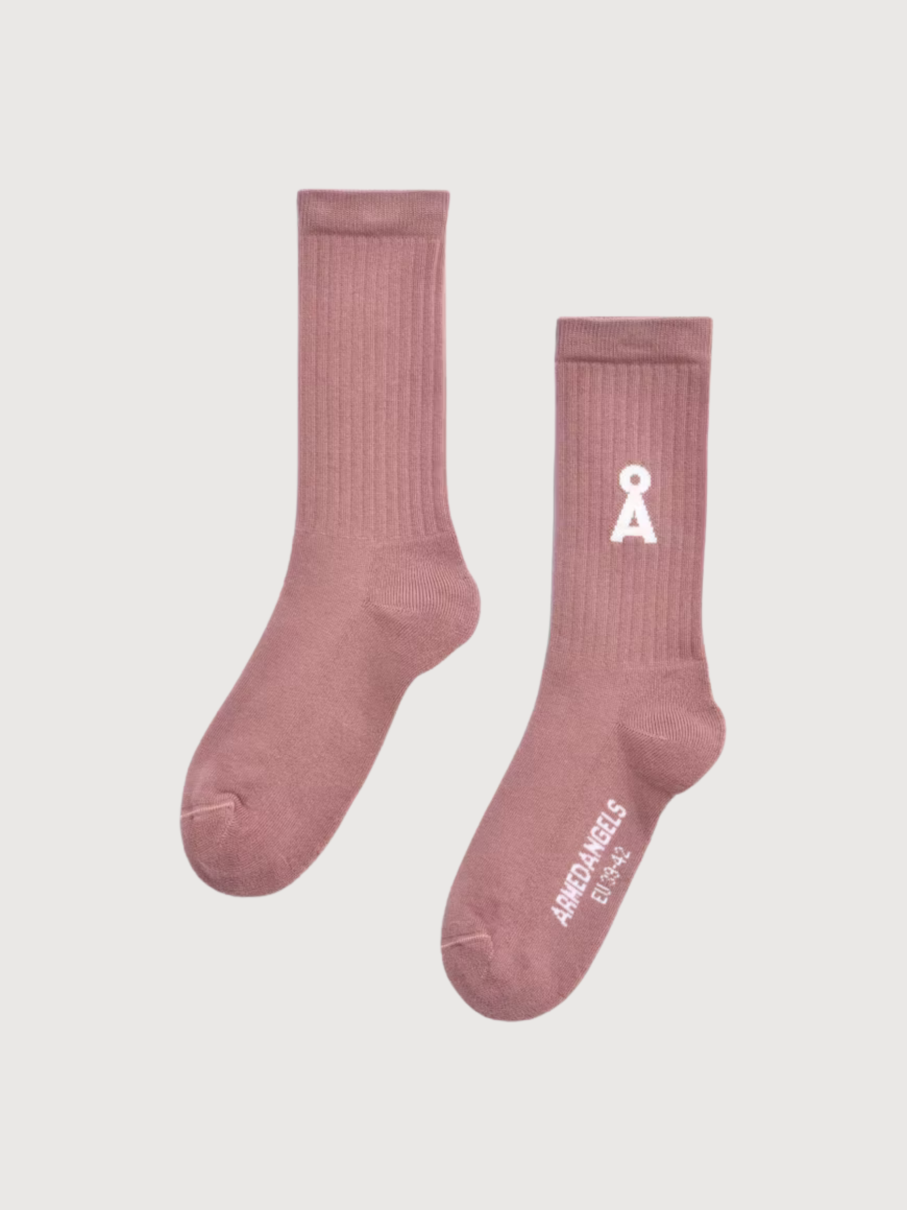 Saamus Bold Light Rosa Calze | Armedangels