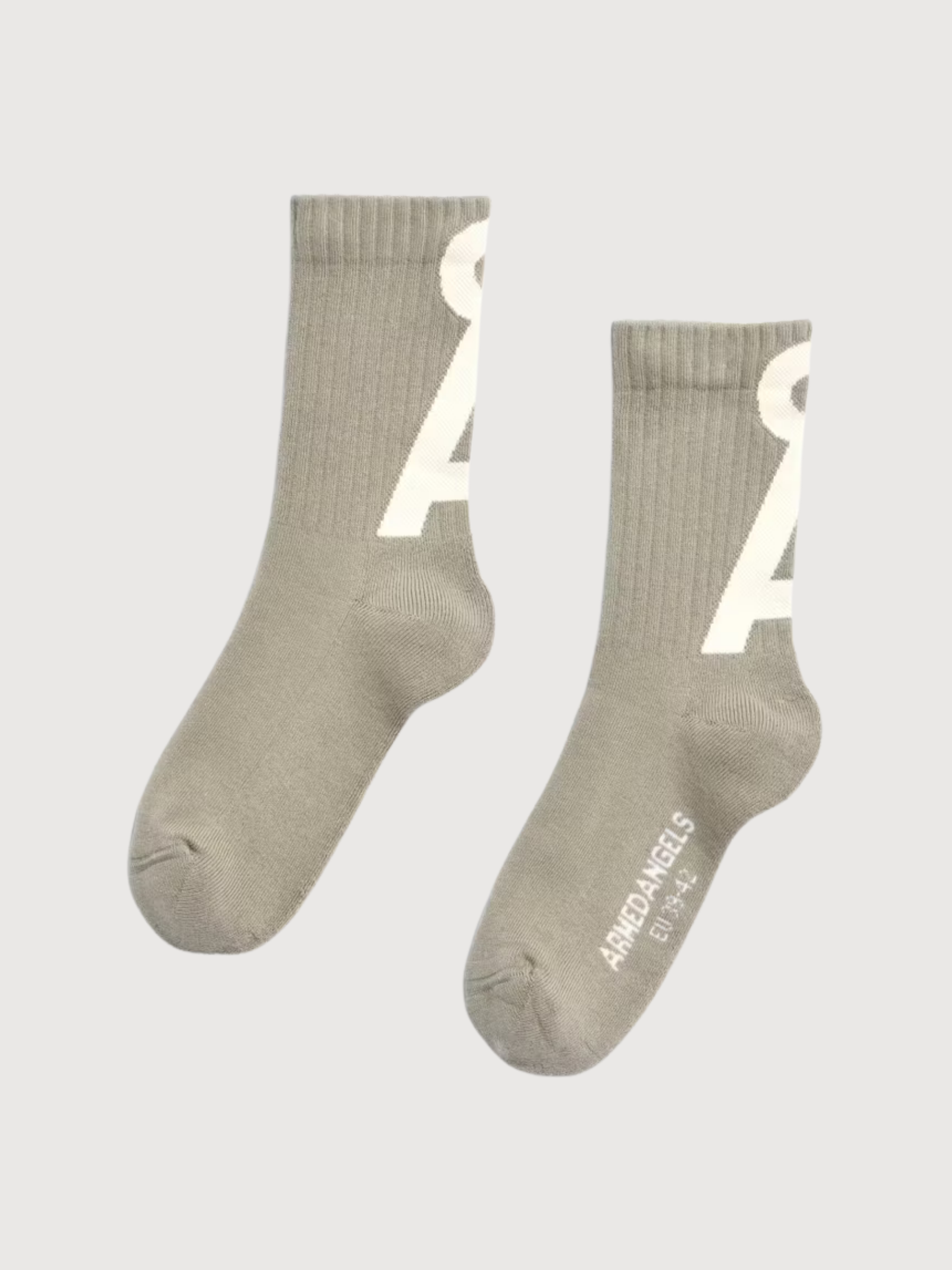 Calzini Saamus corti grigi unisex | Armedangels