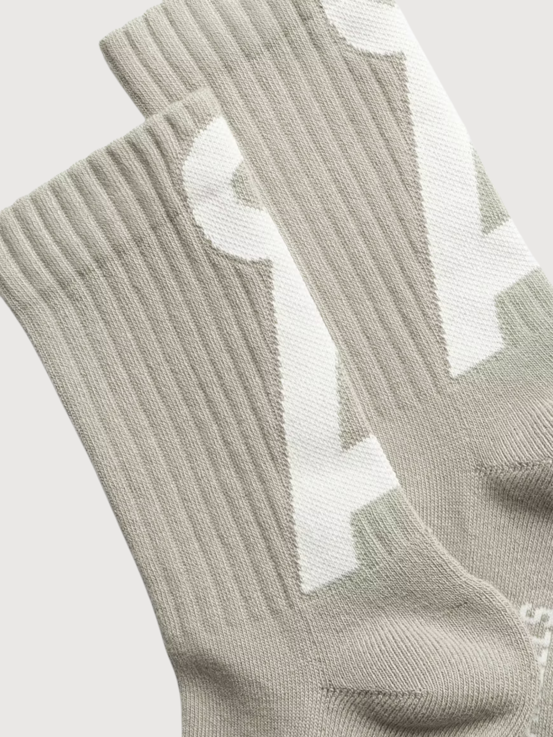 Calzini Saamus corti grigi unisex | Armedangels