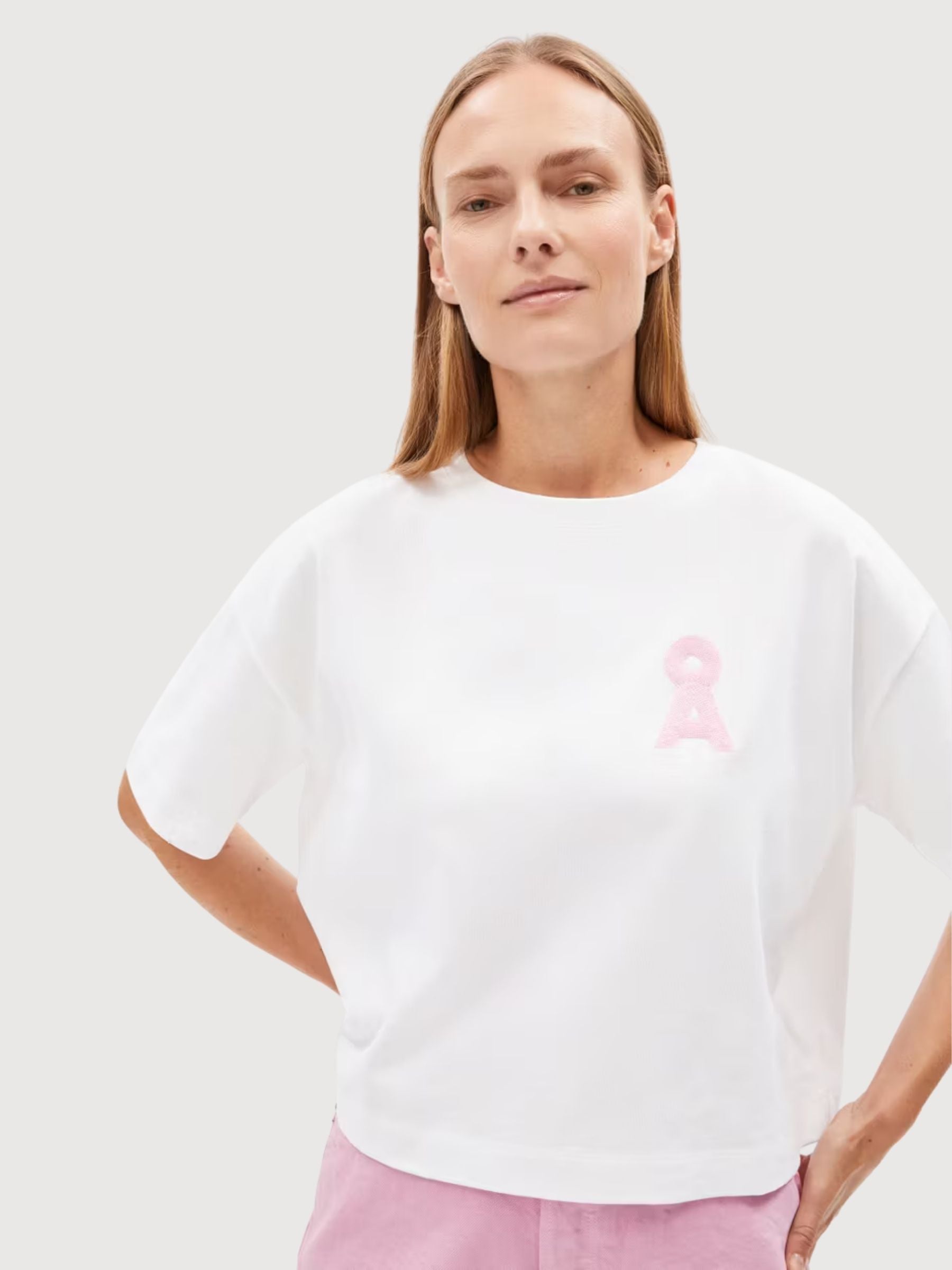 Albertaraa  T-Shirt Bianco Donna | Armedangels