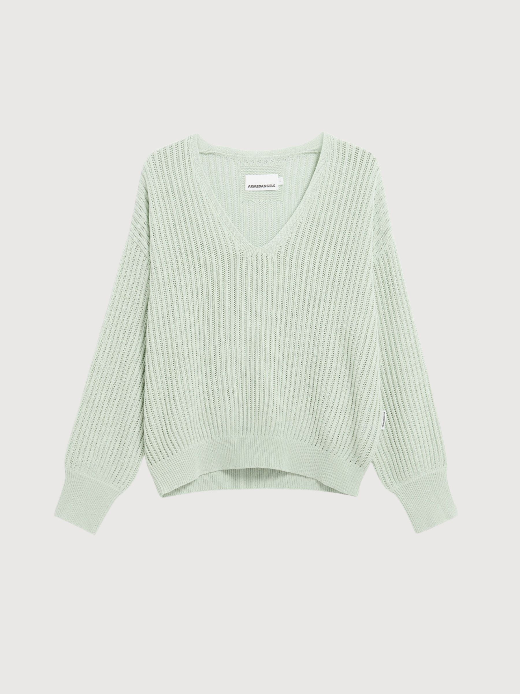 Maglione lavorato a maglia in lino Blans Foam | Armedangels