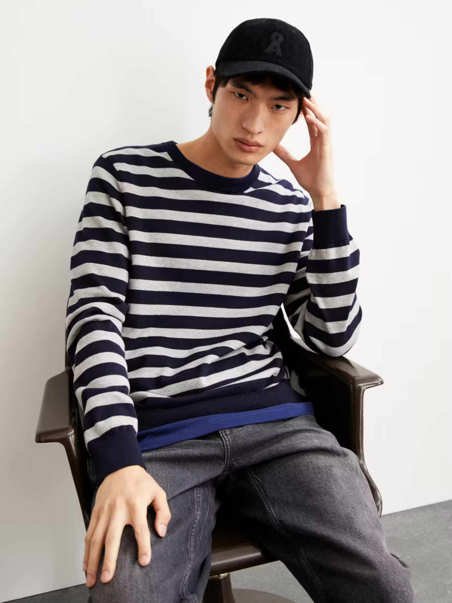 Pullover Louka Uomo in Cotone | Angeli armenti