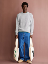 Pullover Kiaano Tweed Grey Man | Armedangels