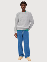 Pullover Kiaano Tweed Grey Man | Armedangels