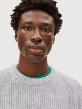 Pullover Kiaano Tweed Grey Man | Armedangels