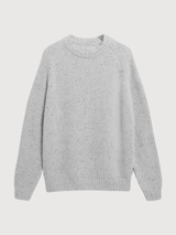 Pullover Kiaano Tweed Grey Man | Armedangels