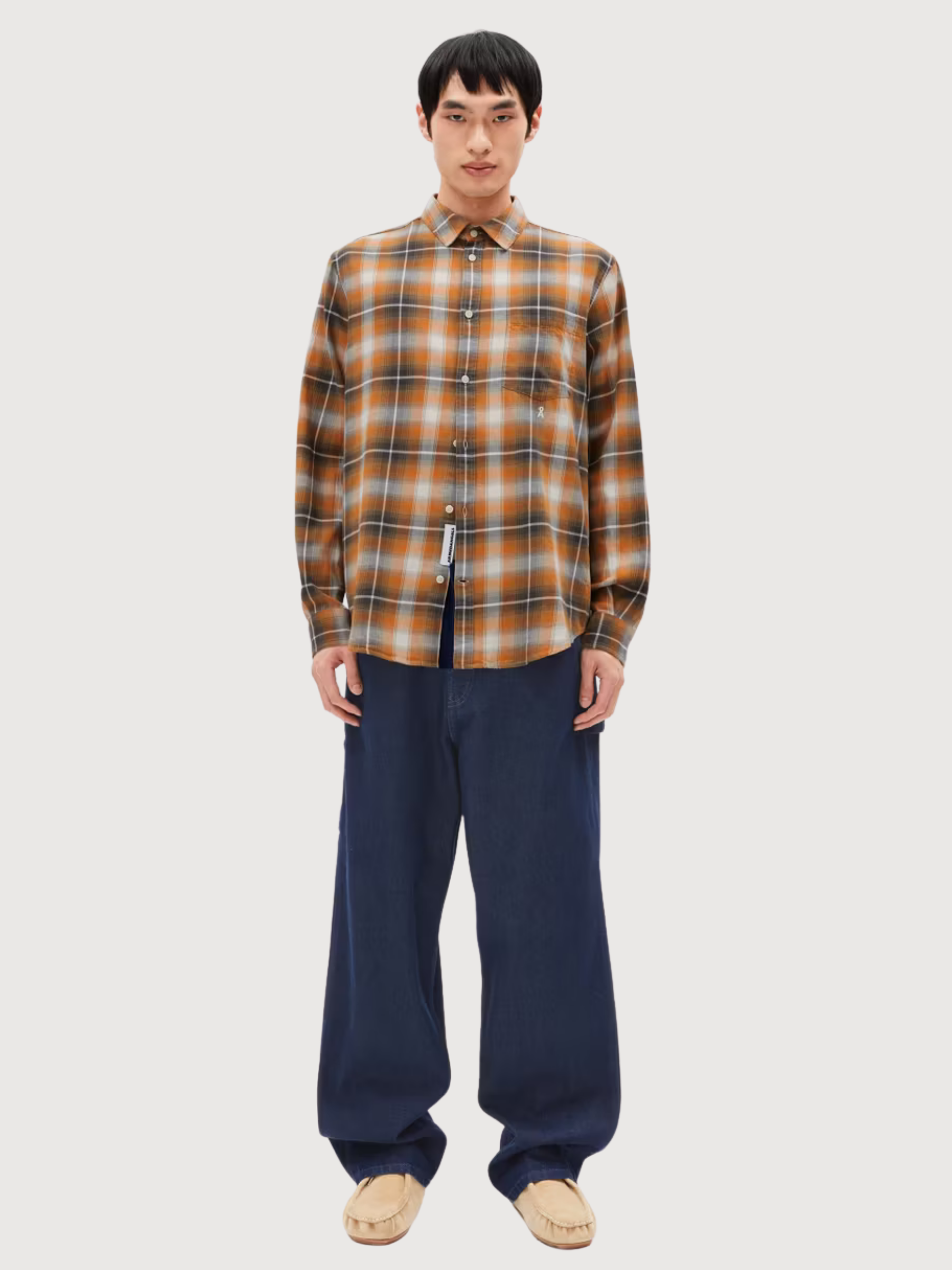 Hemd Galaantes Mehrfarbig Mann Baumwolle | Armedangels