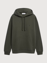 Hoodie Waarlo Dunkelgrün Mann Baumwolle | Armedangels