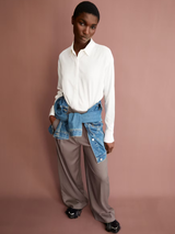 Blouse Larisaana White Woman Viscose | Armedangels