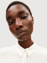 Blouse Larisaana White Woman Viscose | Armedangels