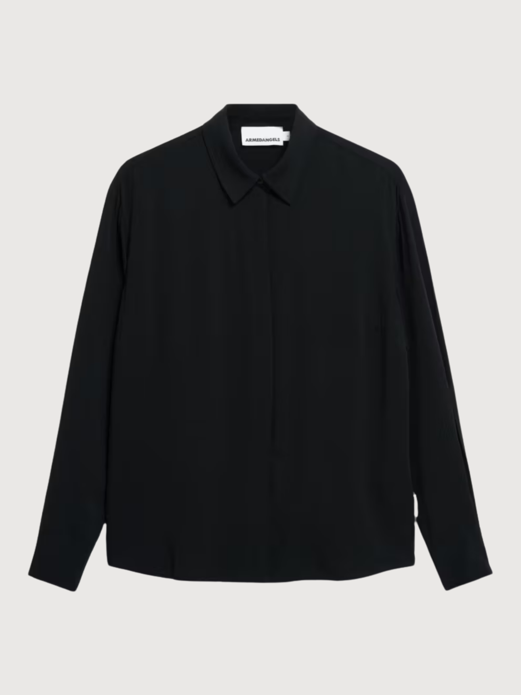 Bluse Larisaana Schwarze Frau Viskose | Armedangels