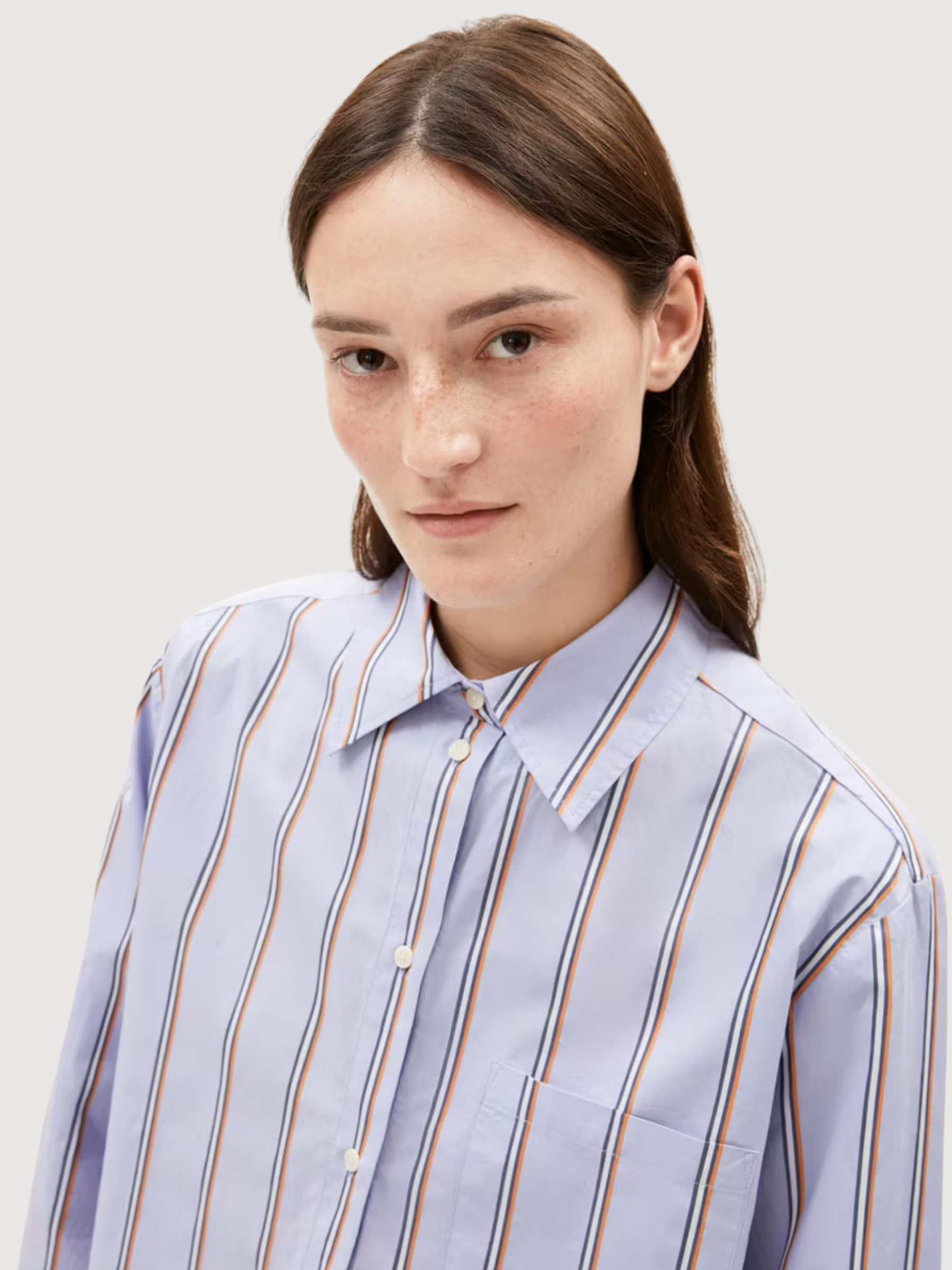 Blouse Haliaa Stripes Blue Woman | Armedangels