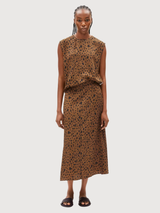 Blouse Neraali Leopaa Brown Woman | Armedangels