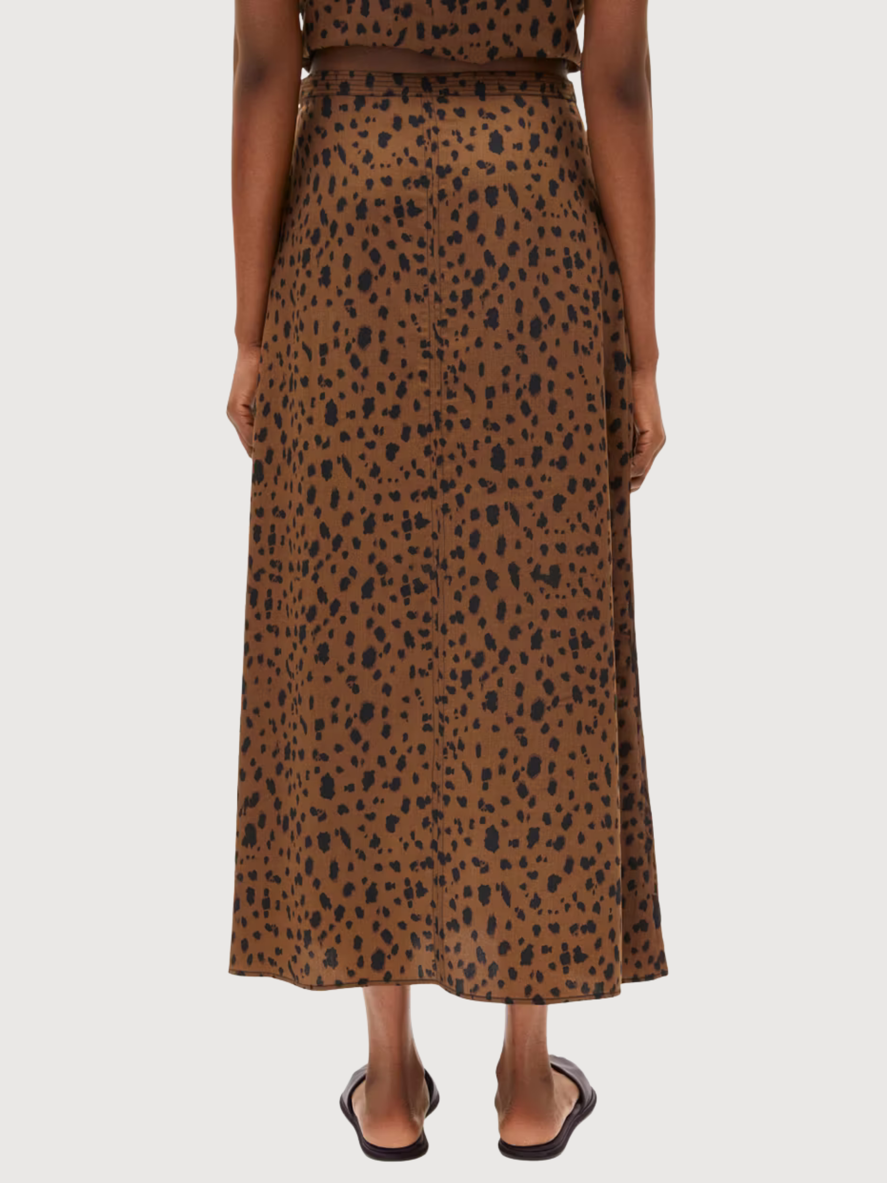 Gonna Wolaaria Leopaa Marrone Donna | Armedangels