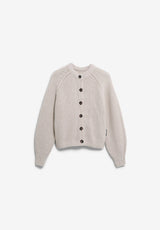Selmaa Knit Cardigan Honey Melange | ARMEDANGELS