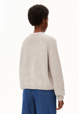 Selmaa Knit Cardigan Honey Melange | ARMEDANGELS