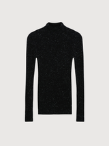 Pullover Alaania Tweed Black Woman | Armedangels