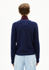 Menaal Links Links Blu Navy Tinteggiato | ARMEDANGELS