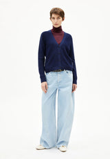 Menaal Links Links Blu Navy Tinteggiato | ARMEDANGELS