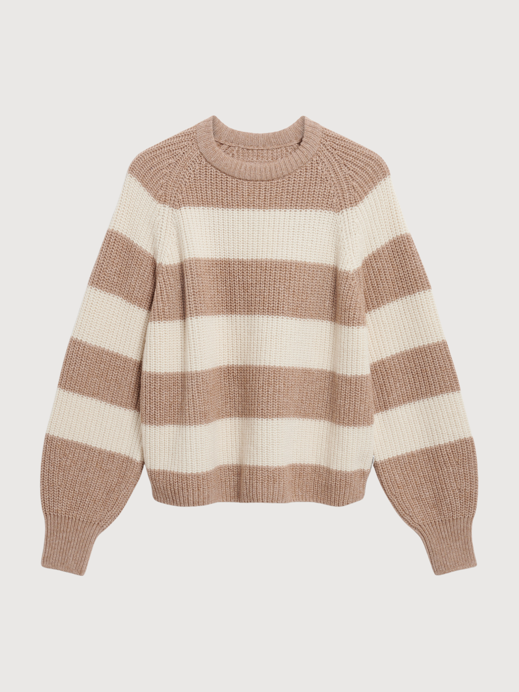Pullover Kaagi Stripes Brown Woman | Armedangels