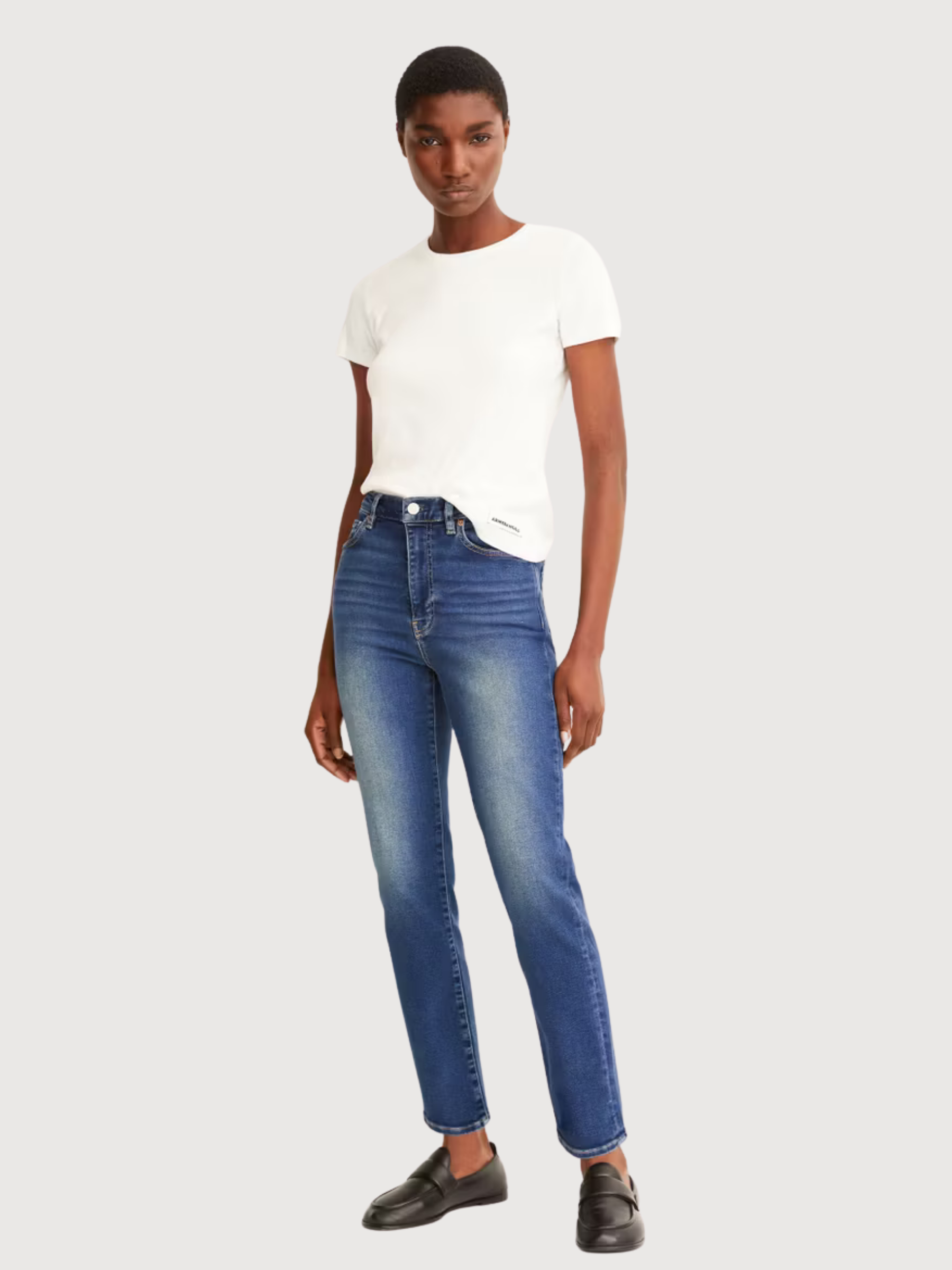 Jeans Lejaani Blu Donna in cotone | Armedangels
