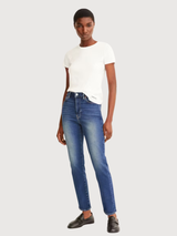 Jeans Lejaani Blu Donna in cotone | Armedangels