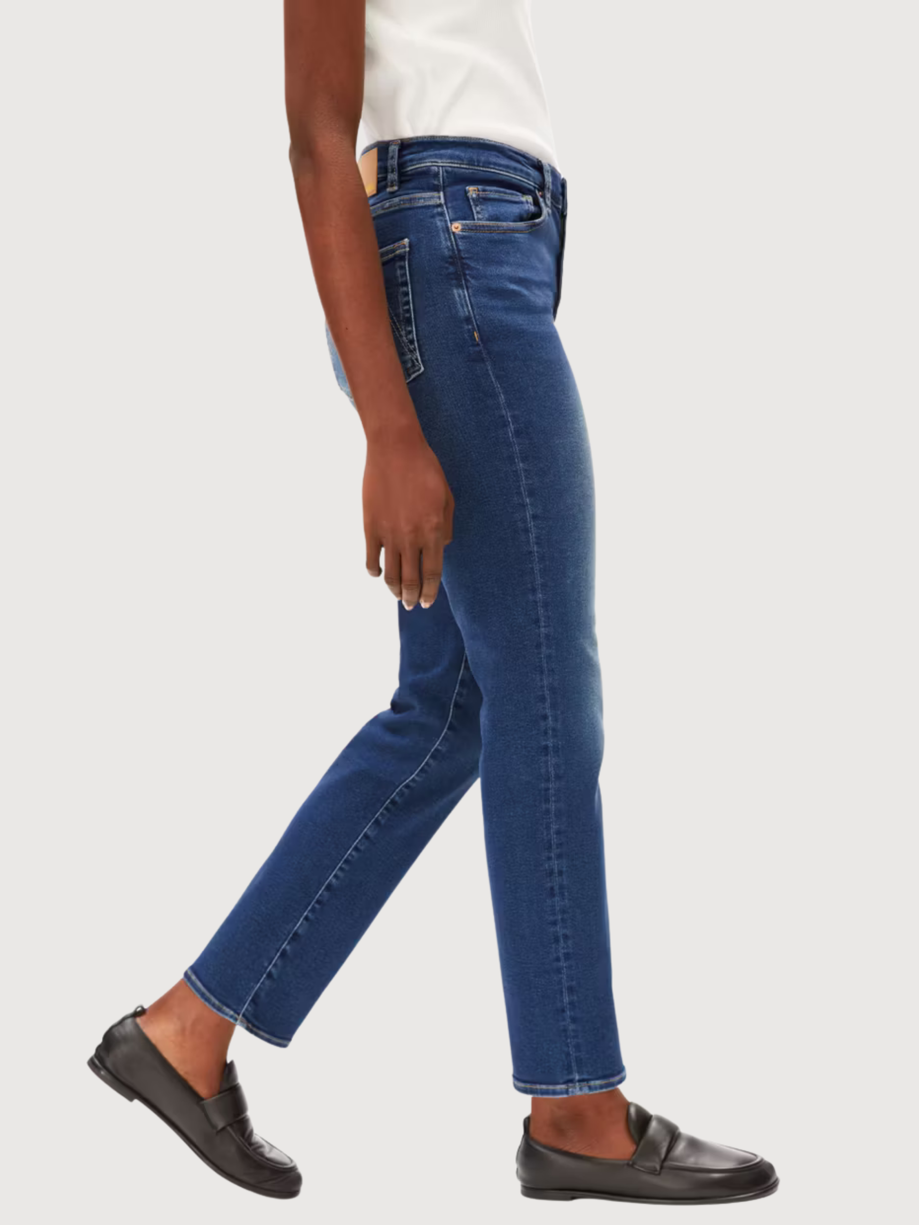 Jeans Lejaani Blu Donna in cotone | Armedangels
