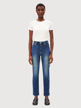 Jeans Lejaani Blu Donna in cotone | Armedangels