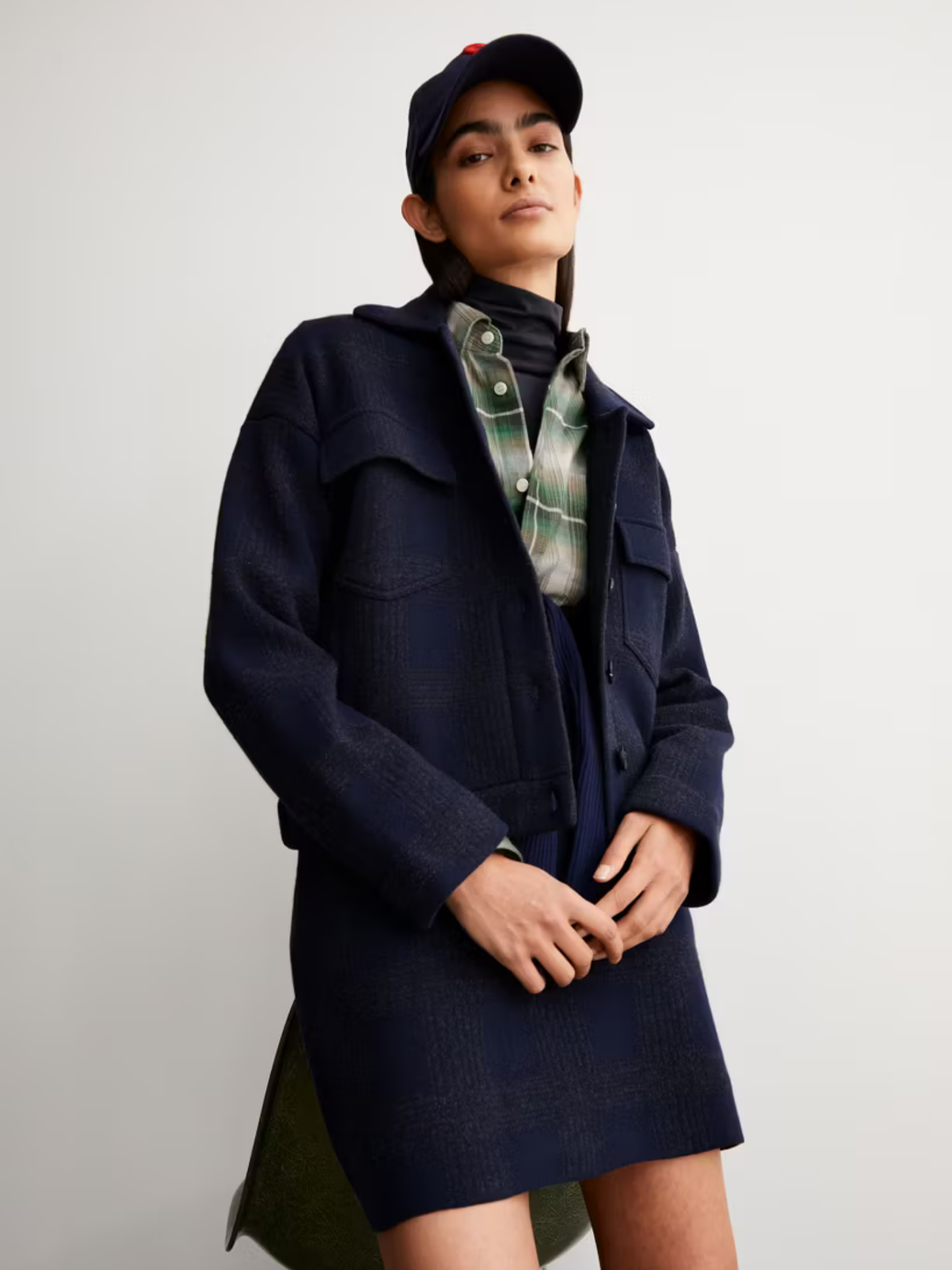 Jacke Joaalison Check Multicolor | Armedangels