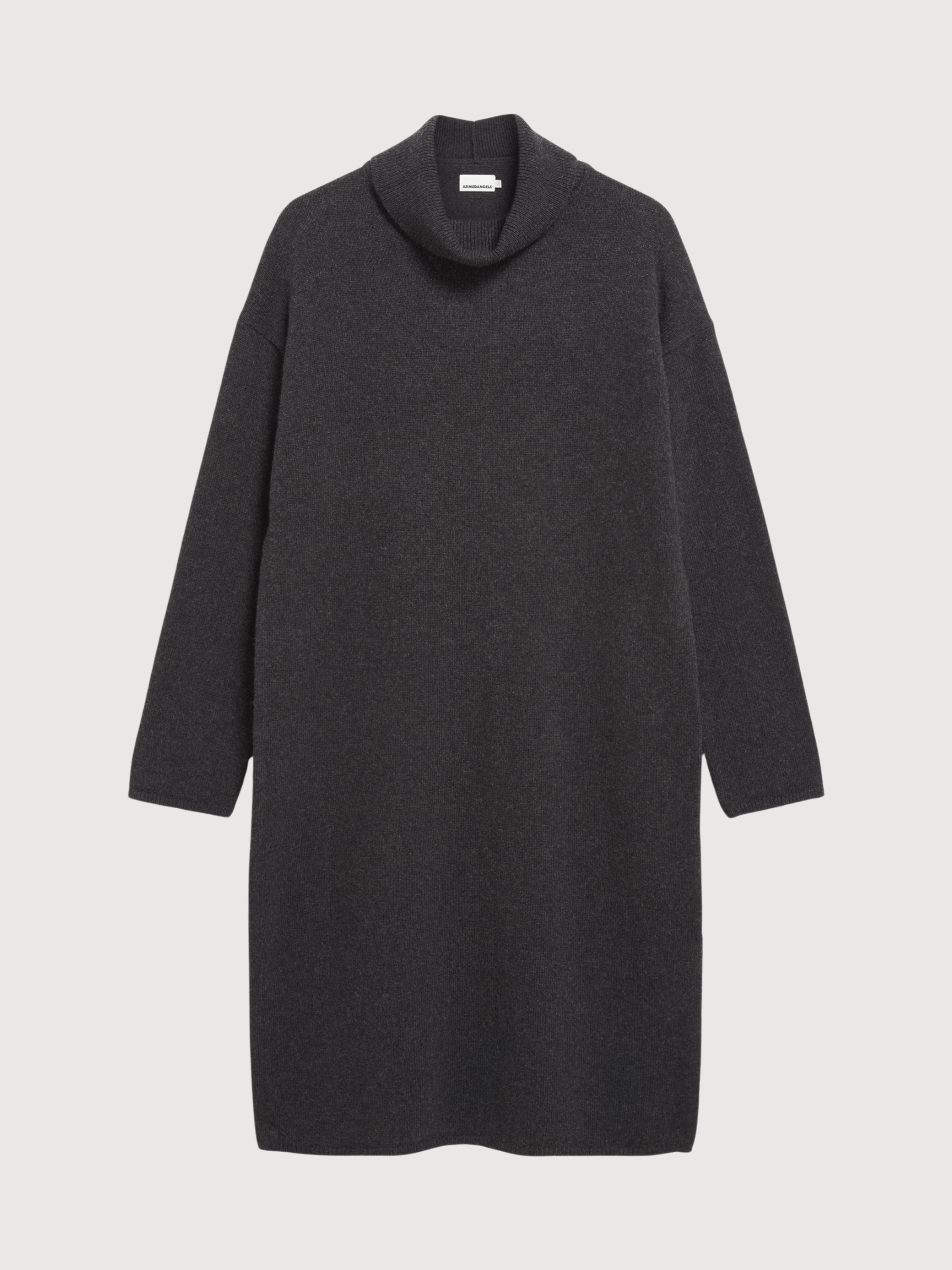 Kleid aradiaa dunkelgrau Damen Wolle | ARMEDANGELS