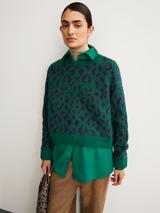 Pullover Diliriaa Grüne Frau Wolle | Armedangels