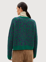 Pullover Diliriaa Grüne Frau Wolle | Armedangels
