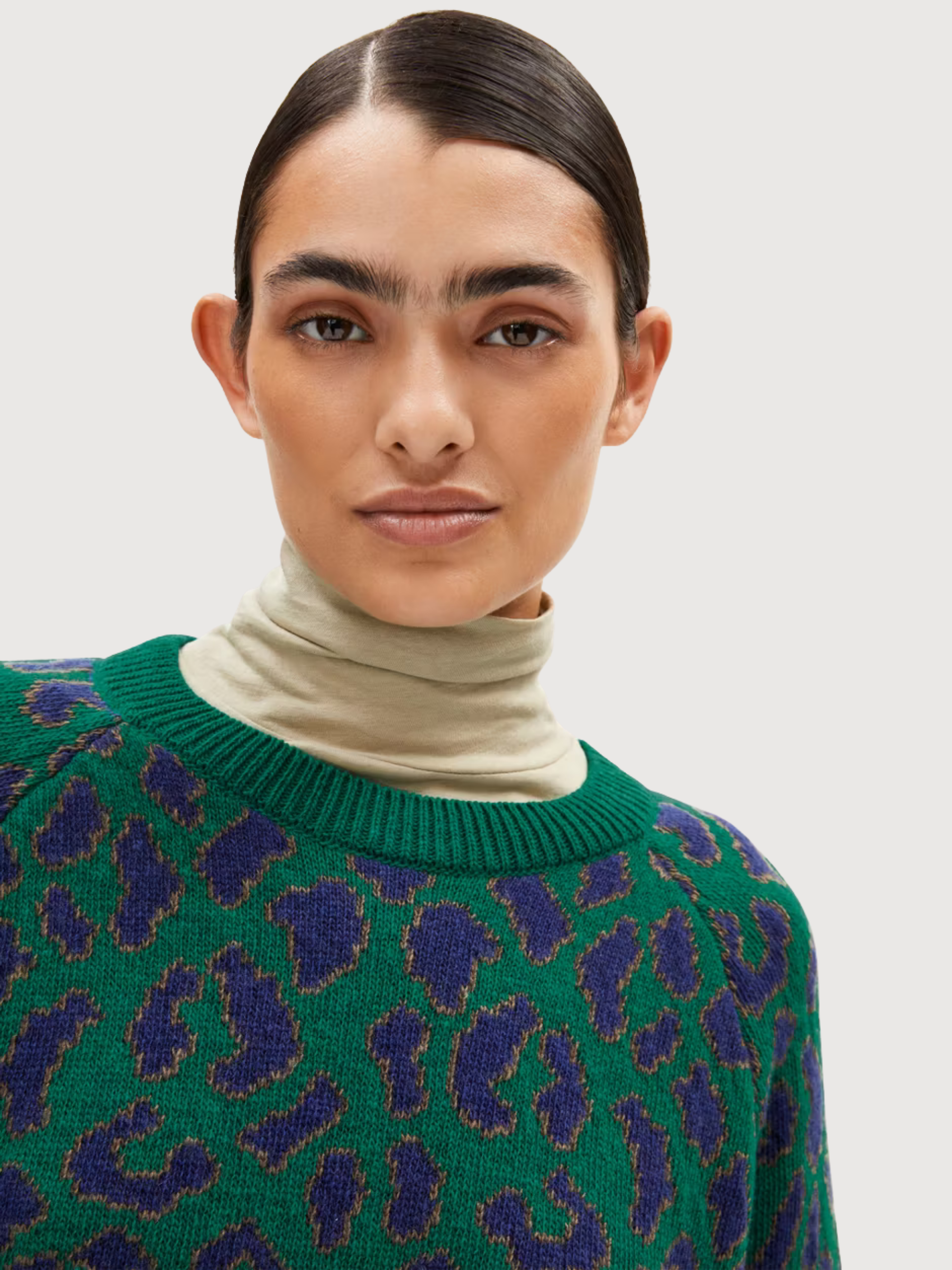 Pullover Diliriaa Donna Verde Lana | Armedangels