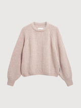 Rib Knit Sweater Honey Melange | ARMEDANGELS
