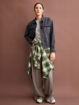 Denim Jacket Taana Grey Woman Cotton | Armedangels