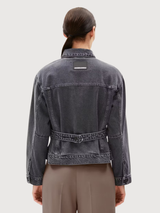 Denim Jacket Taana Grey Woman Cotton | Armedangels