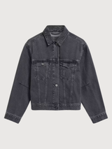 Giacca in denim Taana Grey Woman Cotton | Armedangels