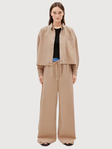 Trouser Kelaani Beige Woman Cotton | Armedangels