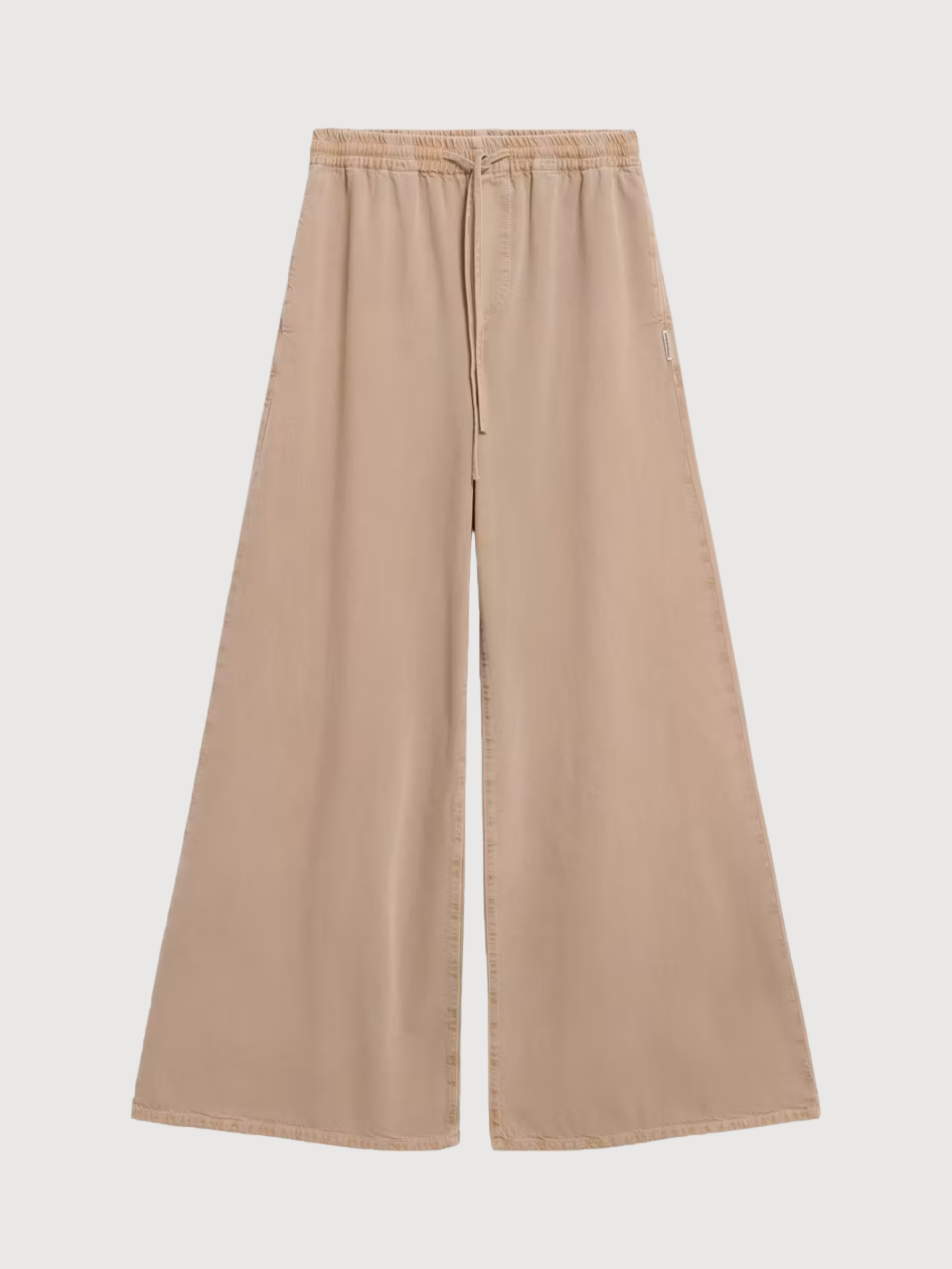 Hose Kelaani Beige Frau Baumwolle | Bewaffnete Engel